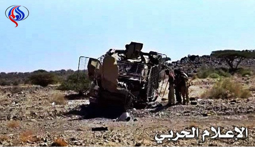 تدمير آليات لمرتزقة العدوان السعودي في الساحل الغربي