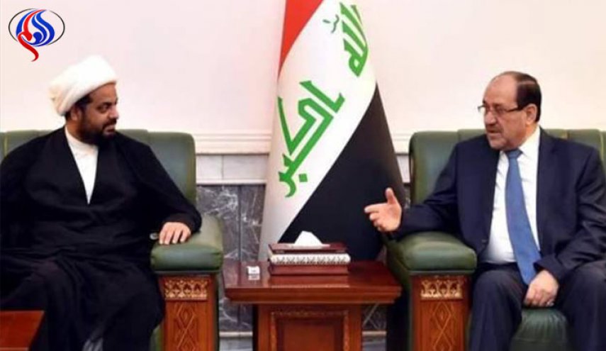 المالكي والخزعلي يبحثان نتائج الانتخابات النيابية
