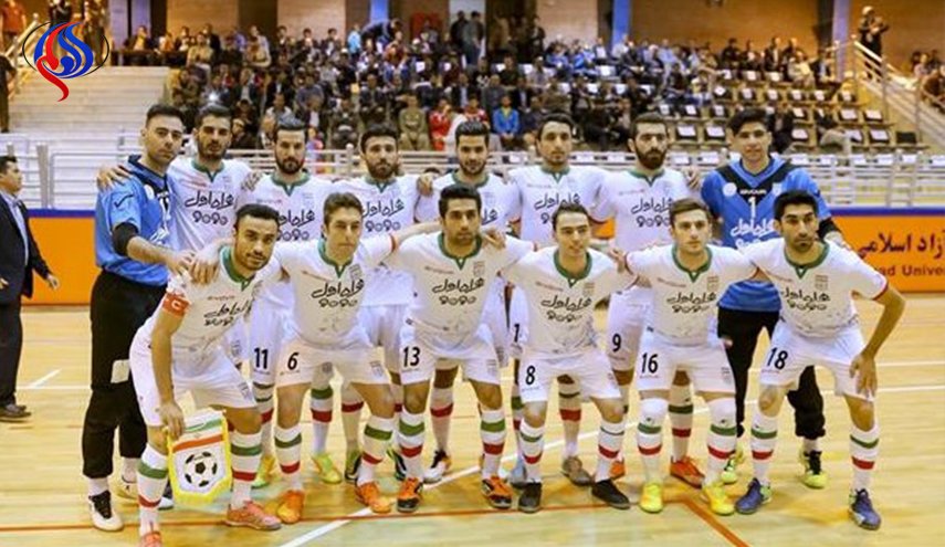 إيران في المرتبات الأولى آسيويا والسادسة عالميا في كرة الصالات
