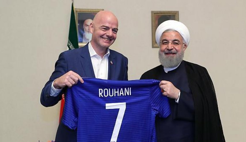 غیبت احتمالی روحانی در افتتاحیه جام جهانی