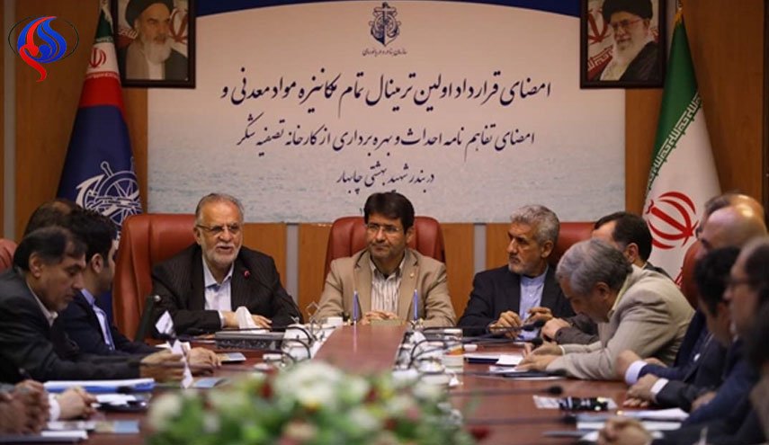 ارتقای ظرفیت بندر شهید بهشتی چابهار به ۷۷ میلیون تن در سال/ تبدیل بندر شهیدبهشتی چابهار به یک بندر نسل سوم