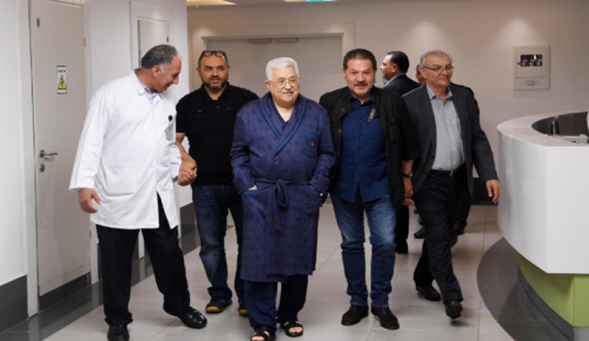 محمود عباس همچنان در بیمارستان است

