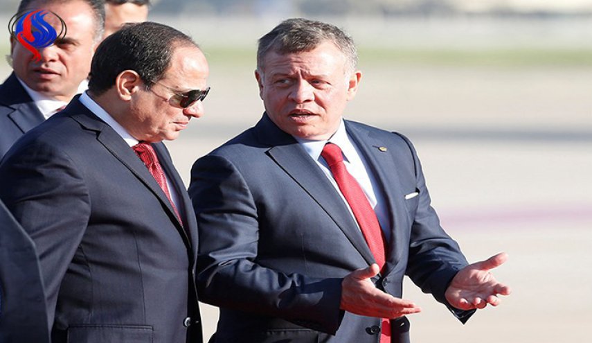 گفتگوی تلفنی سران مصر و اردن