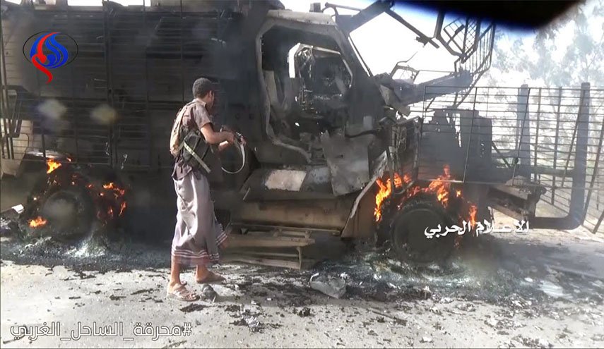 هلاك 3 مرتزقة بتفجير عبوة ناسفة في مديرية المتون