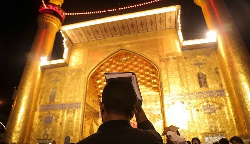 مراسم احياء ليلة‌ القدر في النجف الأشرف