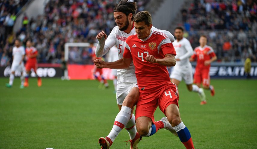 المنتخب الروسي المضيف ينهي استعداداته بنتيجة مخيبة أخرى