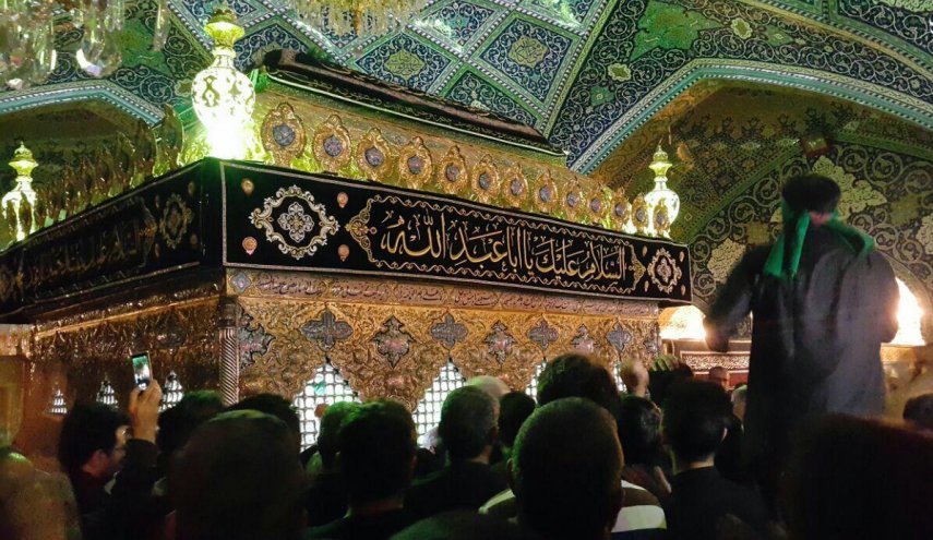 شور عاشقی در حرم حضرت رقیه (س)