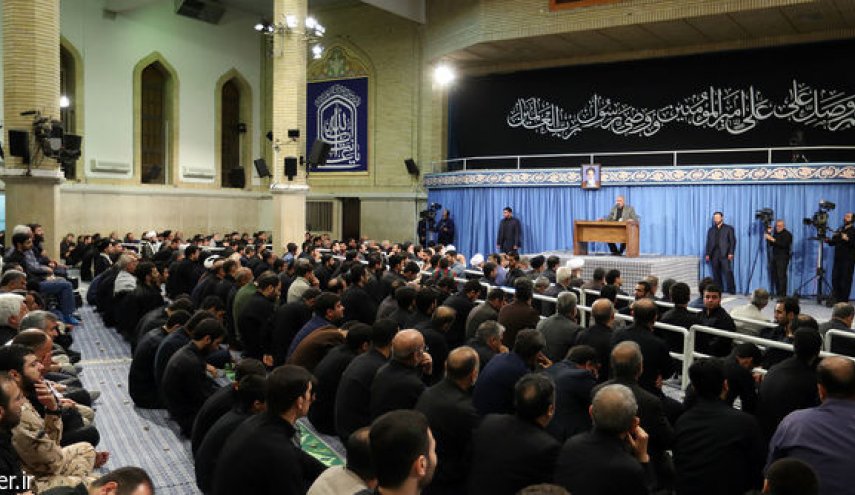 مراسم سوگواری شهادت امام علی(ع) در حضور رهبر معظم انقلاب