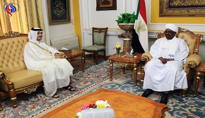 رسالة من البشير إلى أمير قطر