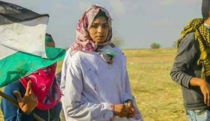 مراسلة العالم: والدة الشهيدة رزان النجار تشارك في مراسم يوم القدس العالمي 	