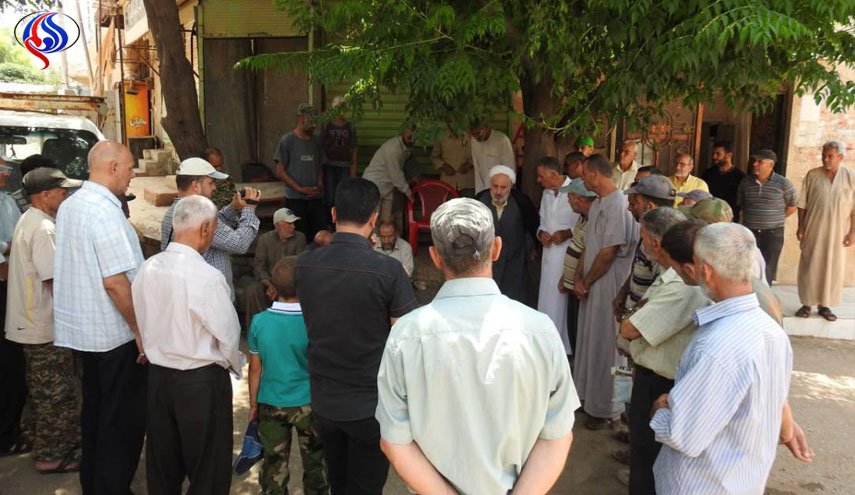 وقفة تضامنية لاهالي هاتين البلدتين على طريقتهم بيوم القدس العالمي