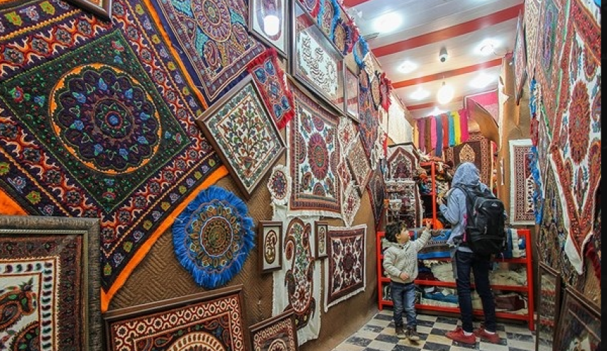 سوق كنجعلي خان في مدينة كرمان 