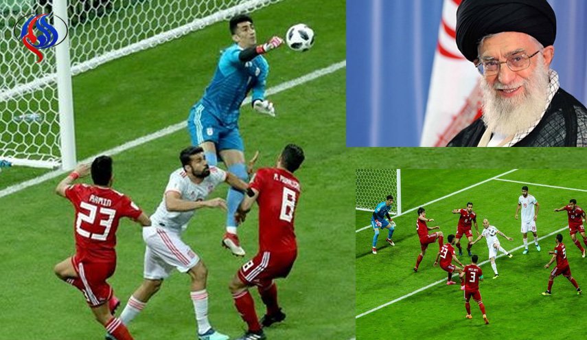 قائد الثورة يوجه رسالة لاعضاء المنتخب الايراني بمونديال روسيا 