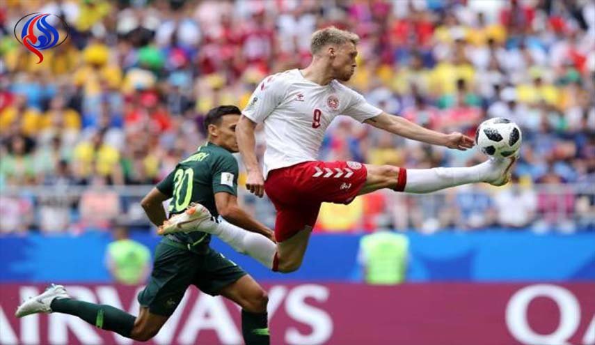 الدنمارك تتعادل مع استراليا ايجابيا 