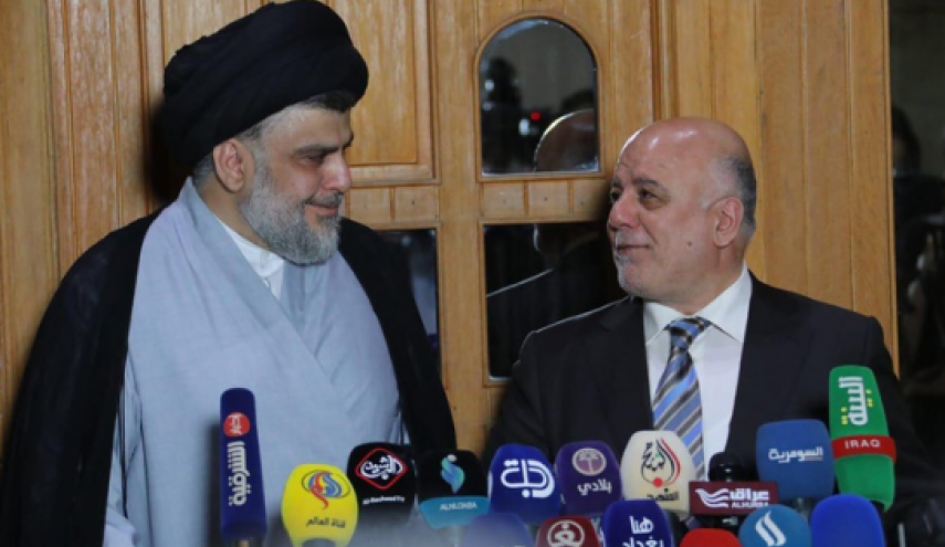 مقتدی الصدر و العبادی ائتلاف کردند
