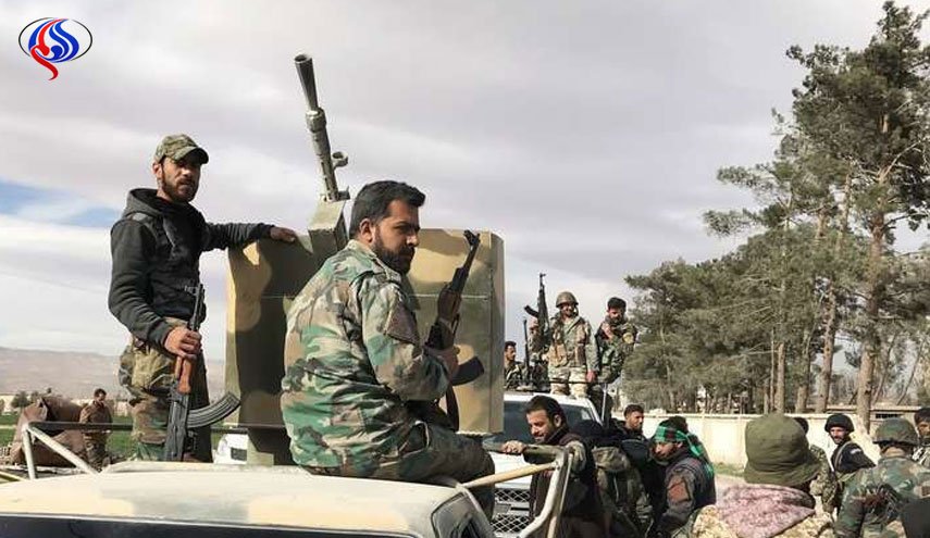 بالصورة: استقبال الجيش السوري من اهالي بدلتي إبطع وداعل بريف درعا