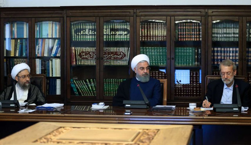 سناریوهای مقابله با تهدیدات آمریکا در جلسه سران قوا بررسی شد