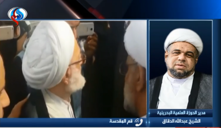 جزئیات جدید از انتقال آیت الله قاسم به خارج برای مداوا/ نگرانی از عدم اجازه بازگشت به بحرین
