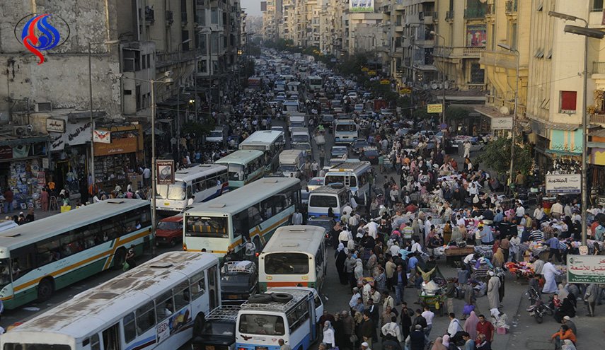 ارتفع عدد سكان مصر  إلى 96.3 مليون نسمة