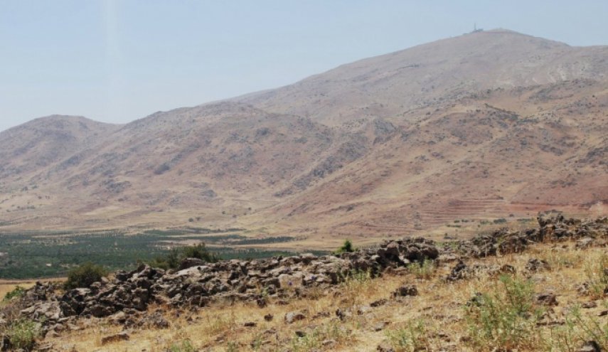 دوي صافرات الإنذار بهضبة الجولان المحتل