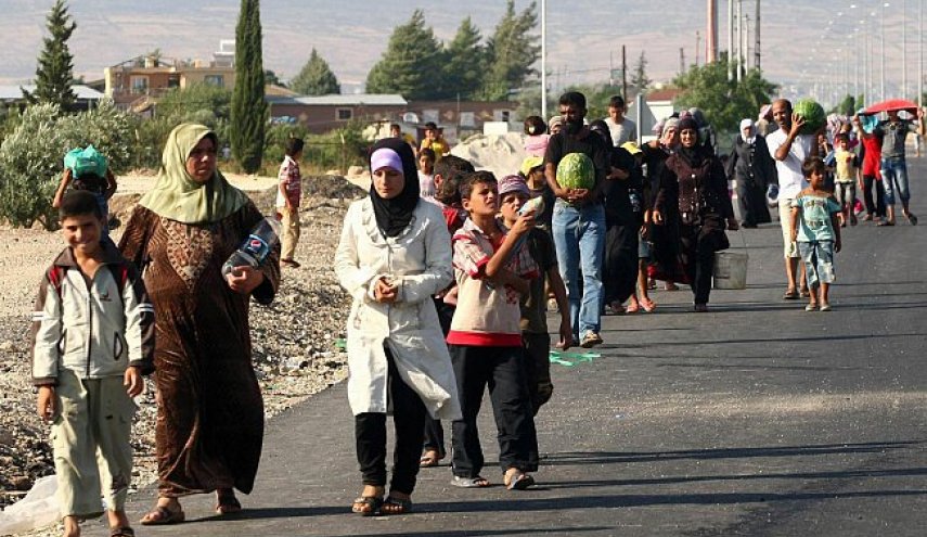 جمعی دیگر از آوارگان سوری در لبنان در انتظار بازگشت به کشورشان