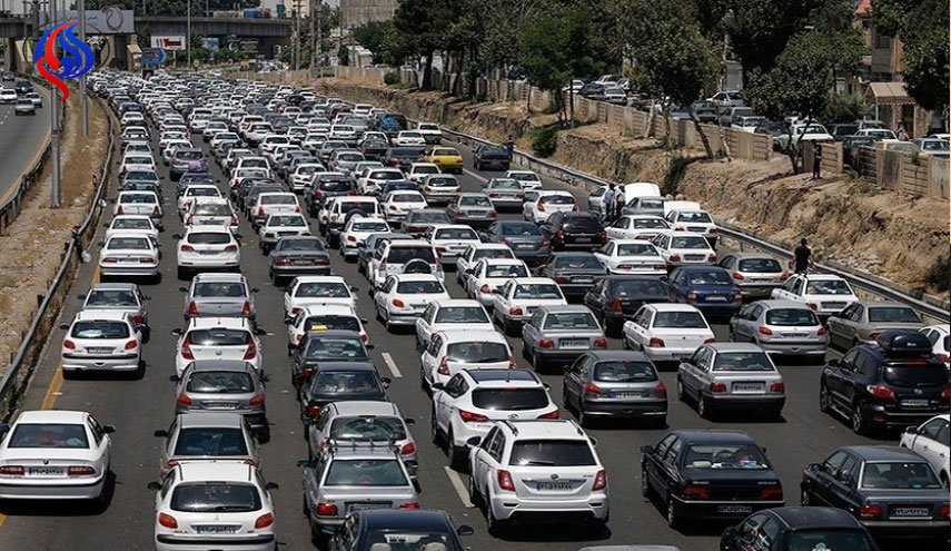 وضعیت ترافیکی محورهای اصلی استان البرز نیمه سنگین است