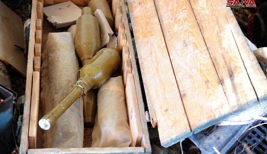 کشف پهپاد‌ و تسلیحات رژیم صهیونیستی در دست تروریست های جنوب سوریه + تصاویر