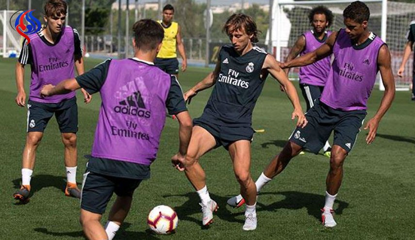 مودريتش يعاود تمارينه مع ريال مدريد