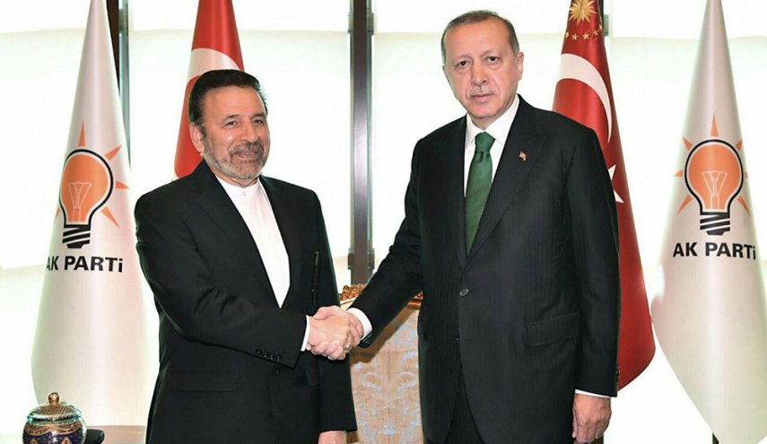 واعظی پیام رئیس جمهوری ایران را به اردوغان تسلیم کرد