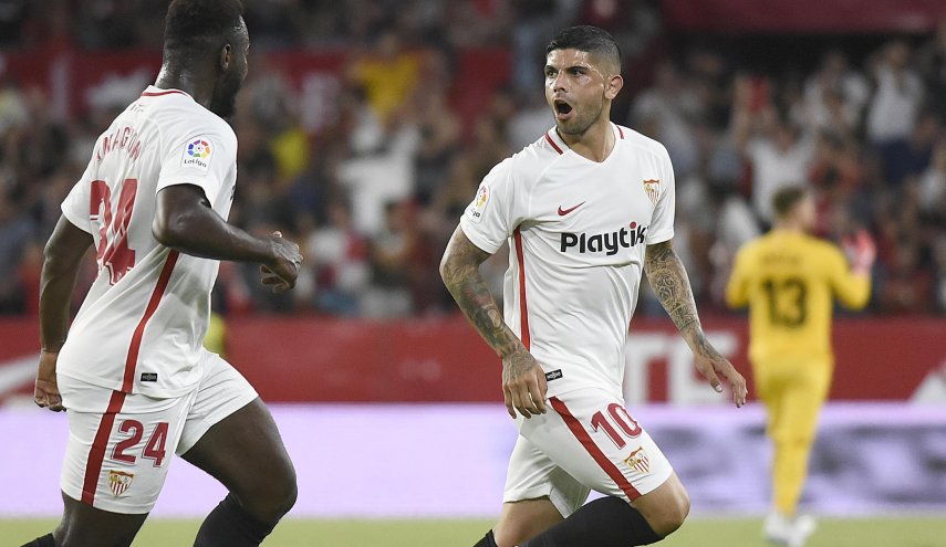فوز صعب لأشبيلية على زالغيريس 1-0 في ذهاب الدور الثالث