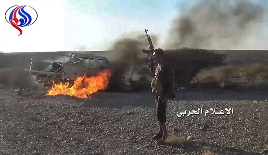 کشته و زخمی شدن شماری مزدوران متجاوز به یمن در حمله به جیزان