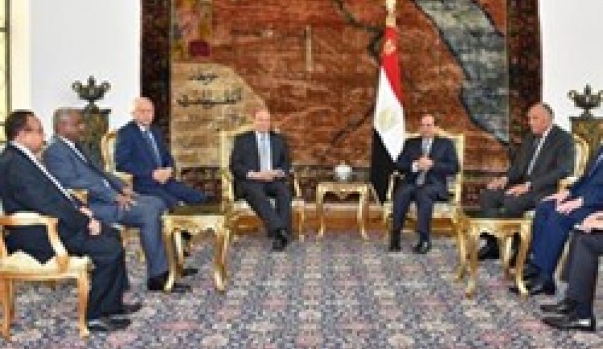گفت‌وگوی منصور هادی و السیسی درباره امنیت باب المندب
