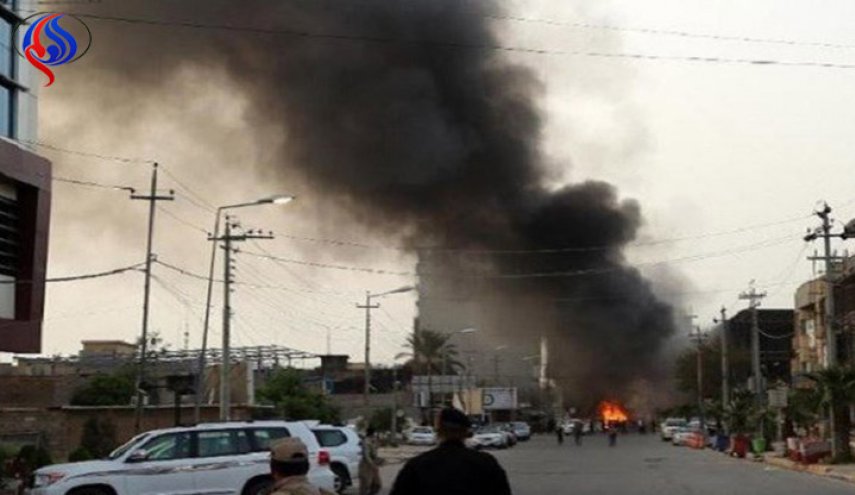 إصابة أربعة مدنيين بانفجار ناسفة شمالي بغداد