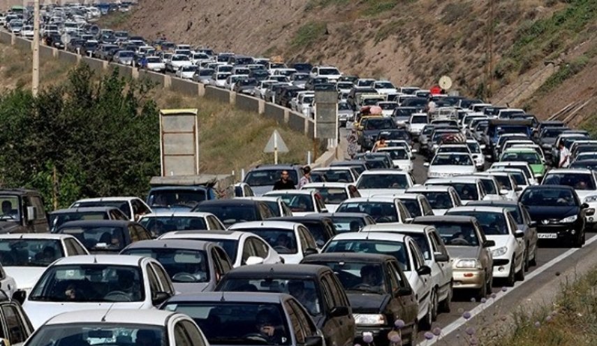 جاده کرج - چالوس یک طرفه شد