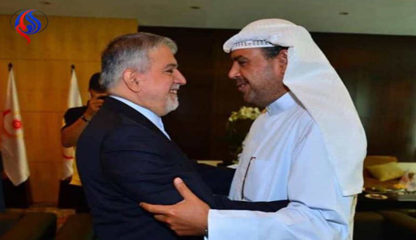 رئيس اللجنة الأولمبية الايرانية يلتقي رئيس المجلس الاولمبي الآسيوي