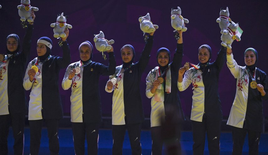 سيدات ايران يتوجن بذهبية منافسات الكبدي