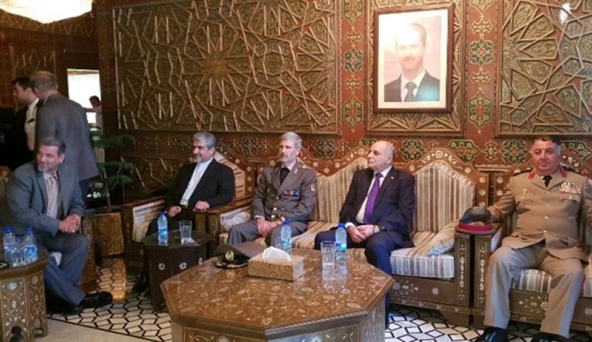 وزير الدفاع الايراني يصل الى دمشق