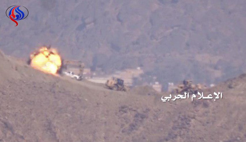 تطهير تباب قبالة نجران ومصرع مرتزقة وتدمير طقمين
