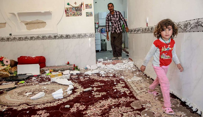 ارتفاع حصيلة زلزال كرمانشاه الى 3 ضحايا و250 جريحا+صور