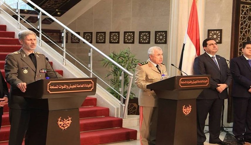 كيف تناول الاعلام العربي زیارة وزير الدفاع الإيراني لدمشق؟