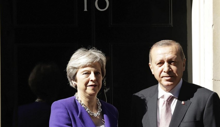 اردوغان و می در مورد سوریه گفتگو کردند