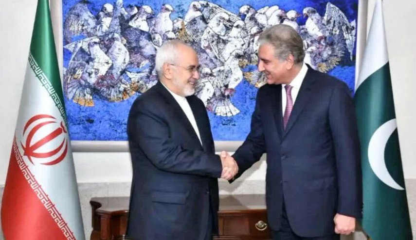 دیدار ظریف با همتای پاکستان
