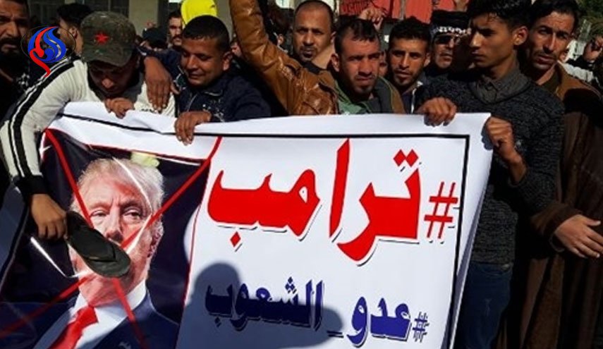تظاهرات عراقی ها علیه دخالت آمریکا در روند تشکیل دولت