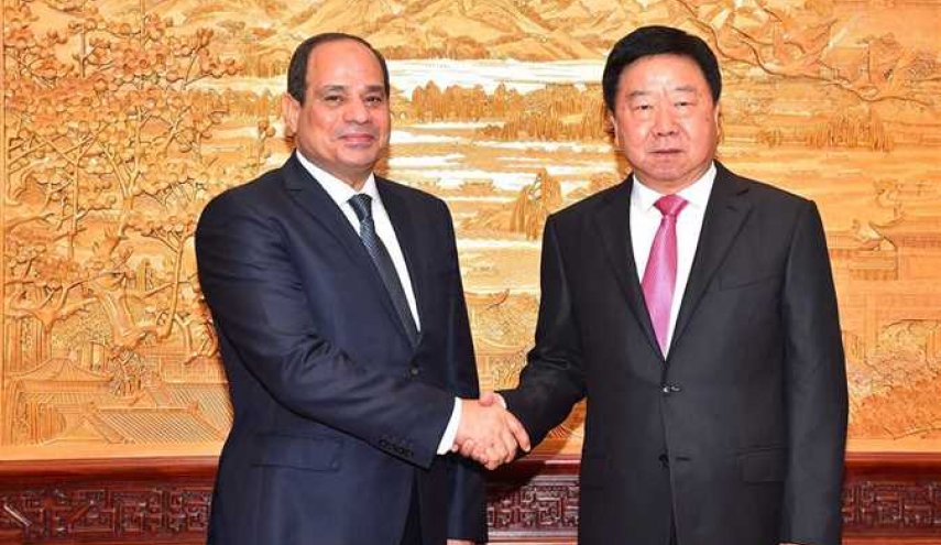 السيسي من الصين يؤكد على إرساء السلم والأمن العالميين