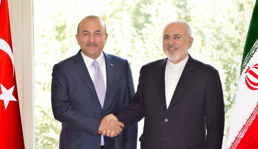 دومین دور گفتگوی ظریف و چاووش اوغلو در تهران