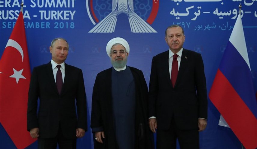 بیانیه مشترک روسای جمهور ایران، روسیه و ترکیه/ تاکید بر ادامه همکاری جهت نابودی نهایی داعش، جبهه النصره و سایرتروریستها در سوریه
