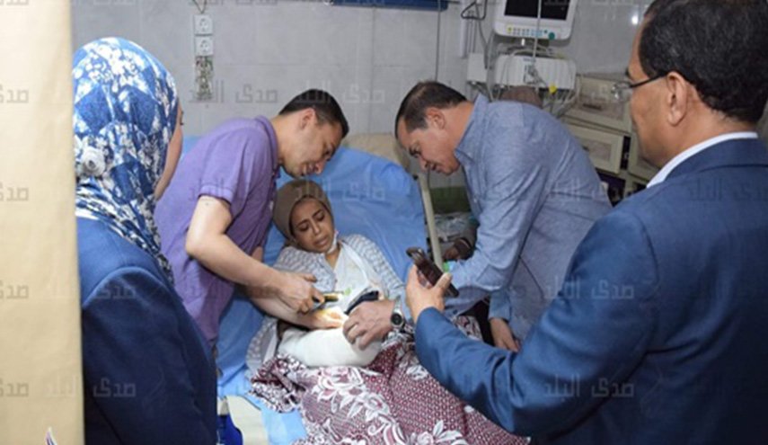 إنقاذ يد فتاة من البتر.......اليكم التفاصيل