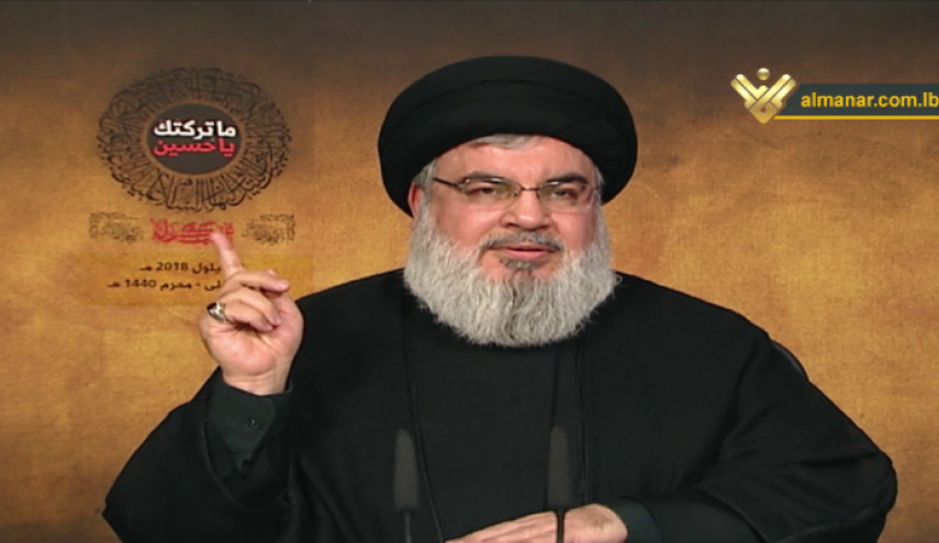 سید حسن نصرالله:حضور مستقیم در محافل حسینی، مظهر قدرت است