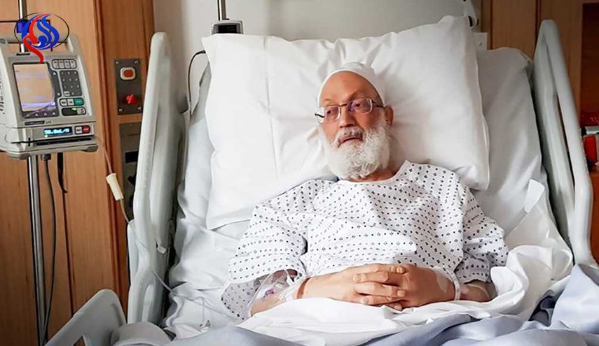 مشارکت آیت الله عیسی قاسم در مجلس عزاداری حسینی در لندن