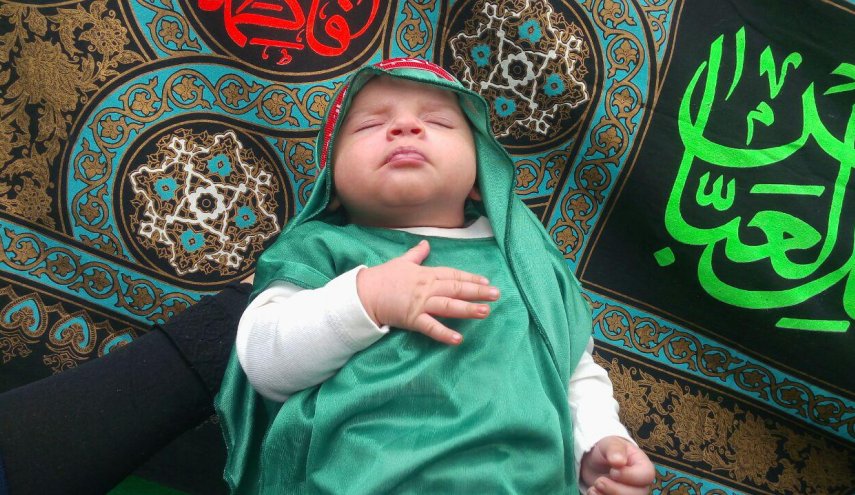  إحياء اليوم العالمي للطفل الرضيع في عاشوراء الحسين عليه السلام
